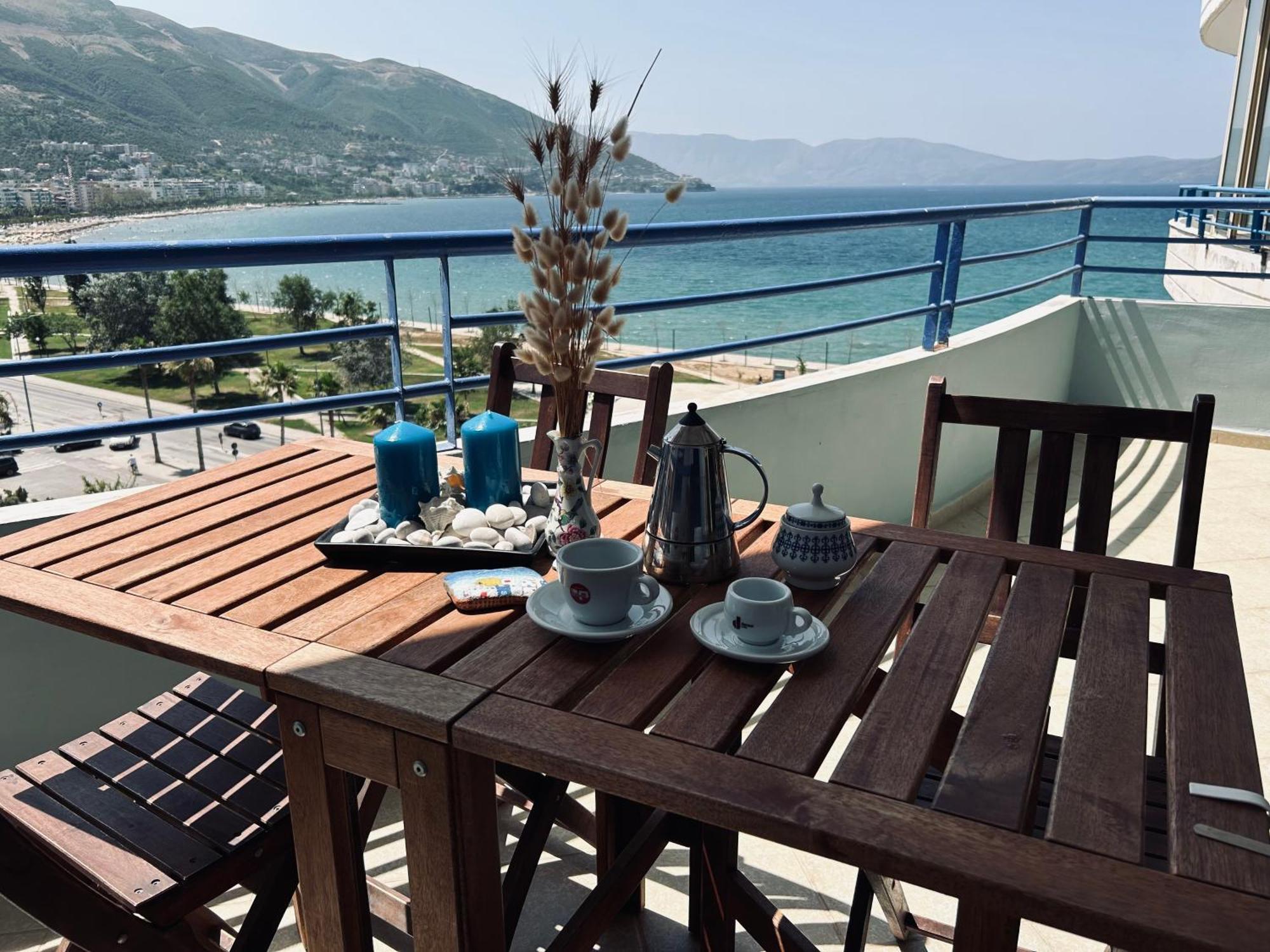 דירות Vlorë Casa Con Vista Mare מראה חיצוני תמונה