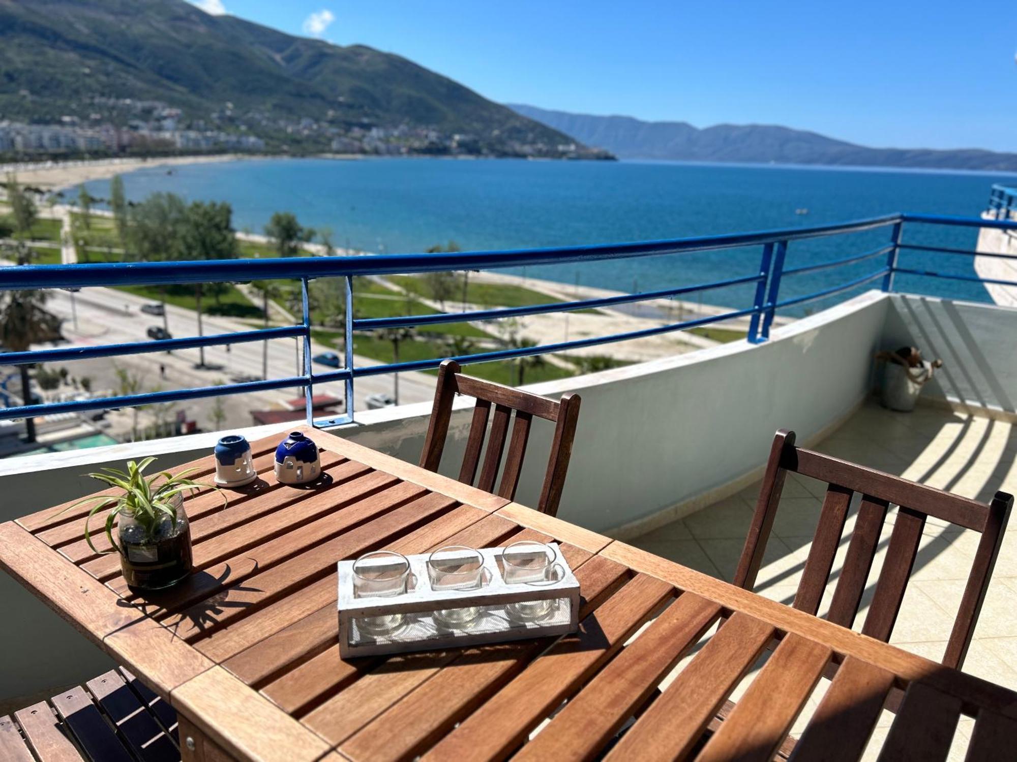 דירות Vlorë Casa Con Vista Mare מראה חיצוני תמונה